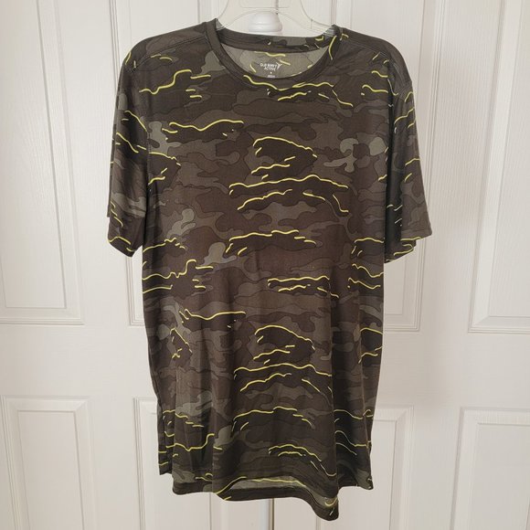 Men's OLD NAVY Activewear Go Dry Running Shirt - Camo XL - Picture 3 of 4